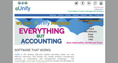 Desktop Screenshot of eunify.net